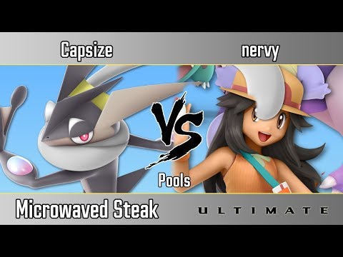 Tamihi 2: Microwaved Steak - Capsize (Greninja) Vs. nervy (Pokemon Trainer - Smash Ultimate