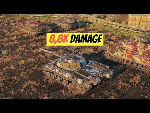 Object 907 8,8K Damage World of Tanks