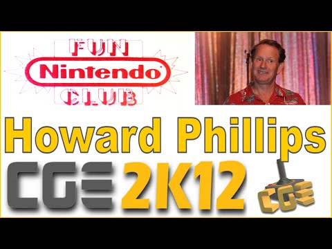 CGE 2012 - Howard Phillips Nintendo Fun Club President - Classic Gaming Expo