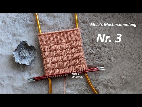 Sockenmuster Nr. 3 - Strickmuster in Runden stricken /  Flechtmuster /  knitting sock pattern
