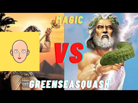 Magic vs GreenSeaSquash - Age of Mythology: The Titans (Game 3)
