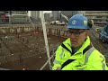 Miljoenen liters beton gestort voor Galaxytoren Jaarbeursplein [RTV Utrecht]