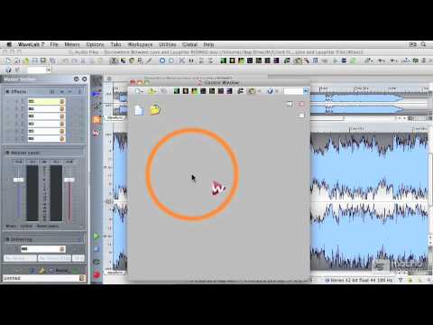 WaveLab 101: Introduction To Mastering - 10 WaveLab Meters and The Control Window