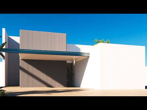 ARQUITECTURA INTROSPECTIVA IDEAL DONDE HABITA EL ALMA - CASA 10X20M