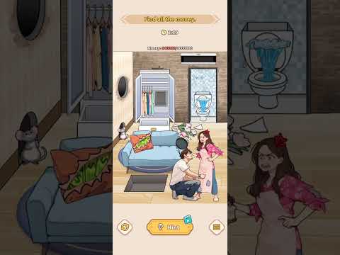 Brain Puzzle:Tricky Quest Level 78 walkthrough find all the money #brainpuzzle #games