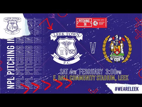 Leek Town vs Workington - 4th Feb 23 - NPL West