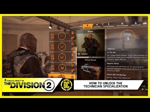 How to get the Technician Specialization in The Division 2 | Tips and Tricks