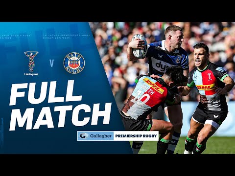 Harlequins v Bath - FULL MATCH | Incredible Second Half Fightback! | Gallagher Premiership 23/24