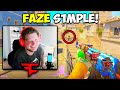 S1MPLE PLAYS WITH NEW FAZE TEAM CS2 Twitch Clips