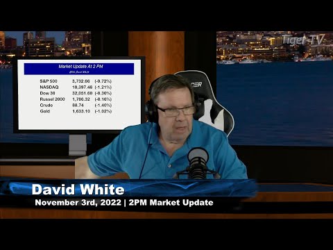 November 3rd 2PM ET Market Update on TFNN - 2022
