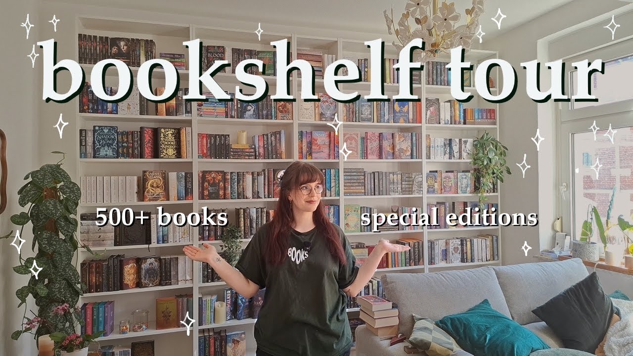 BOOKSHELF TOUR | 500+ books & special editions | March 2026