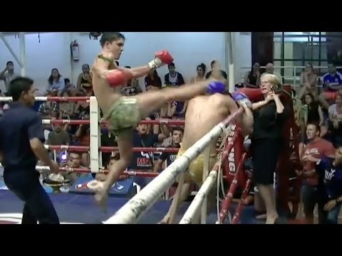 Jake Lund Sumalee VS Abu Fazal Lion Muay Thai: Bangla Stadium, 13th June 2013