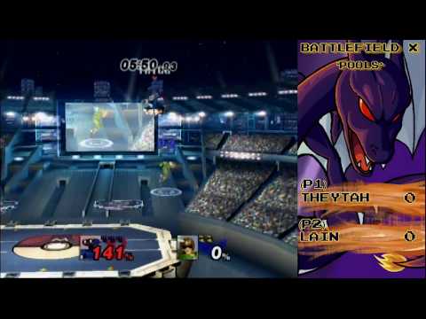 Battlefield X *Pools* Theytah(ROB, Charizard) vs Lain(Falcon, Marth)
