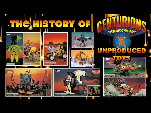 The History of THE CENTURIONS: Unproduced Toys Edition