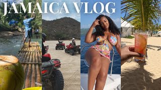 JAMAICA VLOG | GIRLS TRIP | atv riding, yacht, 21st birthday celebration + more