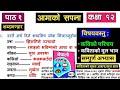 आमाको सपना | Aamako Sapana (Class 12) Compulsory Nepali Chapter 1 Complete Exercise | Grade 12