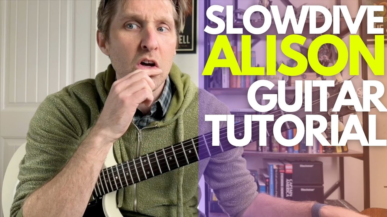 Alison by Slowdive Guitar Tutorial - Guitar Lessons with Stuart!