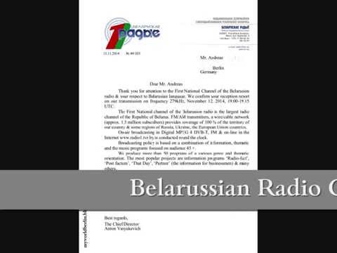 Belarusian Radio Ch 1 at 7 pm (UTC) on 279 kHz