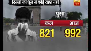 Temperature Rises By 5 Degrees Due To Dusty Haze | ABP News