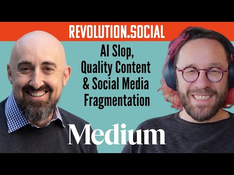 Medium CEO Tony Stubblebine on AI Slop, Quality Content & Social Media Fragmentation