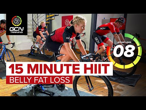 15 Min HIIT Cardio Indoor Cycling Workout | Belly Fat Loss Exercise