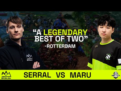 Serral VS Maru in a "Legendary Best of Two" | Starcraft 2