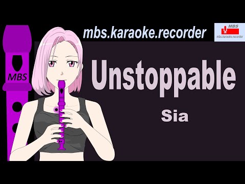 Unstoppable Sia Flute Recorder Tutorial / How To Play