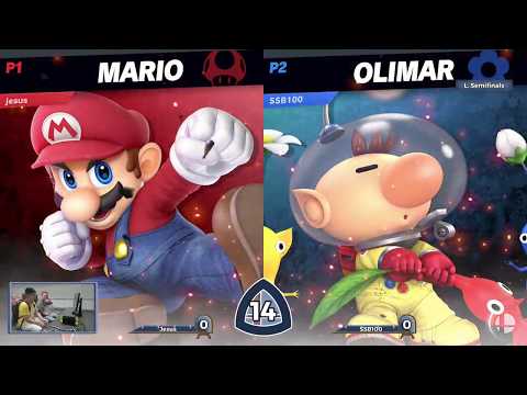 Helluva Weekly #14 - Jesus (Mario) Vs. SSB100 (Olimar, Lucina) - Losers Semifinals