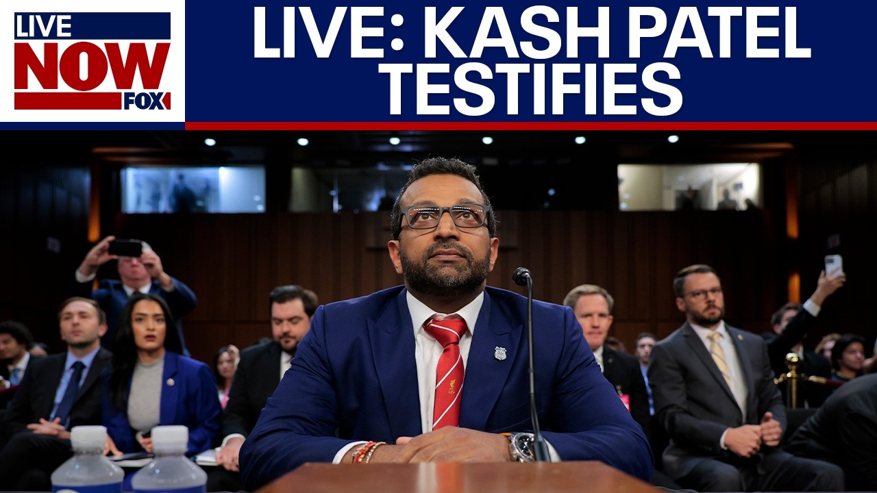 LIVE: FBI Director Kash Patel faces Senate grilling