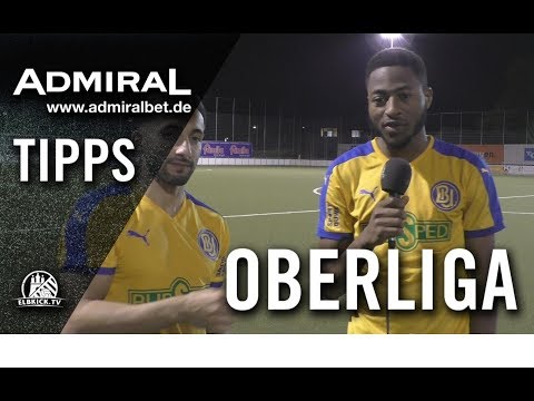 ADMIRAL-Tipps mit Fatih Umurhan und Yusuf Musbau (HSV Barmbek-Uhlenhorst) - 9. Sp., Oberliga Hamburg