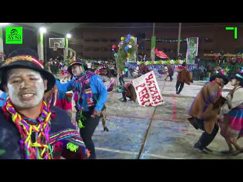 4K FINAL Carnaval de Congalla - Huancavelica - Real Hatari / Corazon del pueblo 2023 Sonqo Suyay