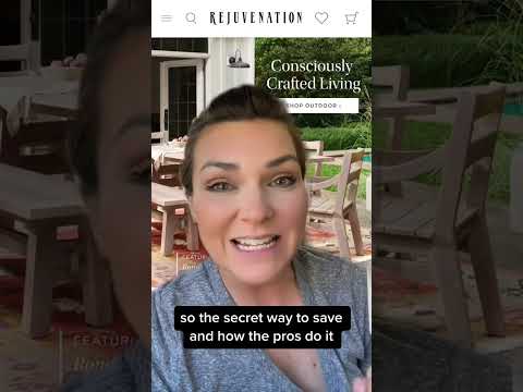 Shopping at Rejuvenation? Watch This | Design Broker #shorts