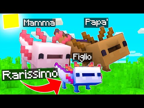 I FIND THE *VERY RARE* BLUE AXOLOTL LIVE in Big Vanilla - Minecraft
