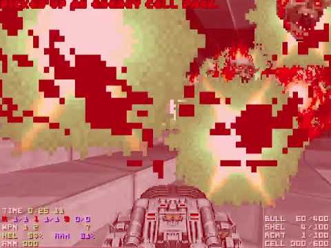 DOOM (Micro Slaughter Community Project) - Map31 - UV-Fast in 40 40s