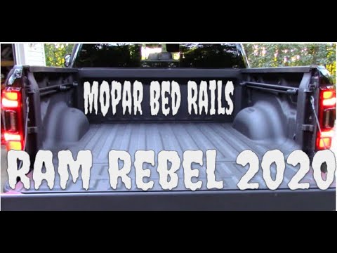2020 Ram Rebel Bed Mopar Utility Rail Install #mopar #utilityrail #nutzert #ramrebel