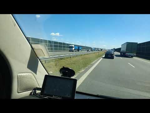 Wypadek A2 Grodzisk Mazowiecki kierunek Poznań