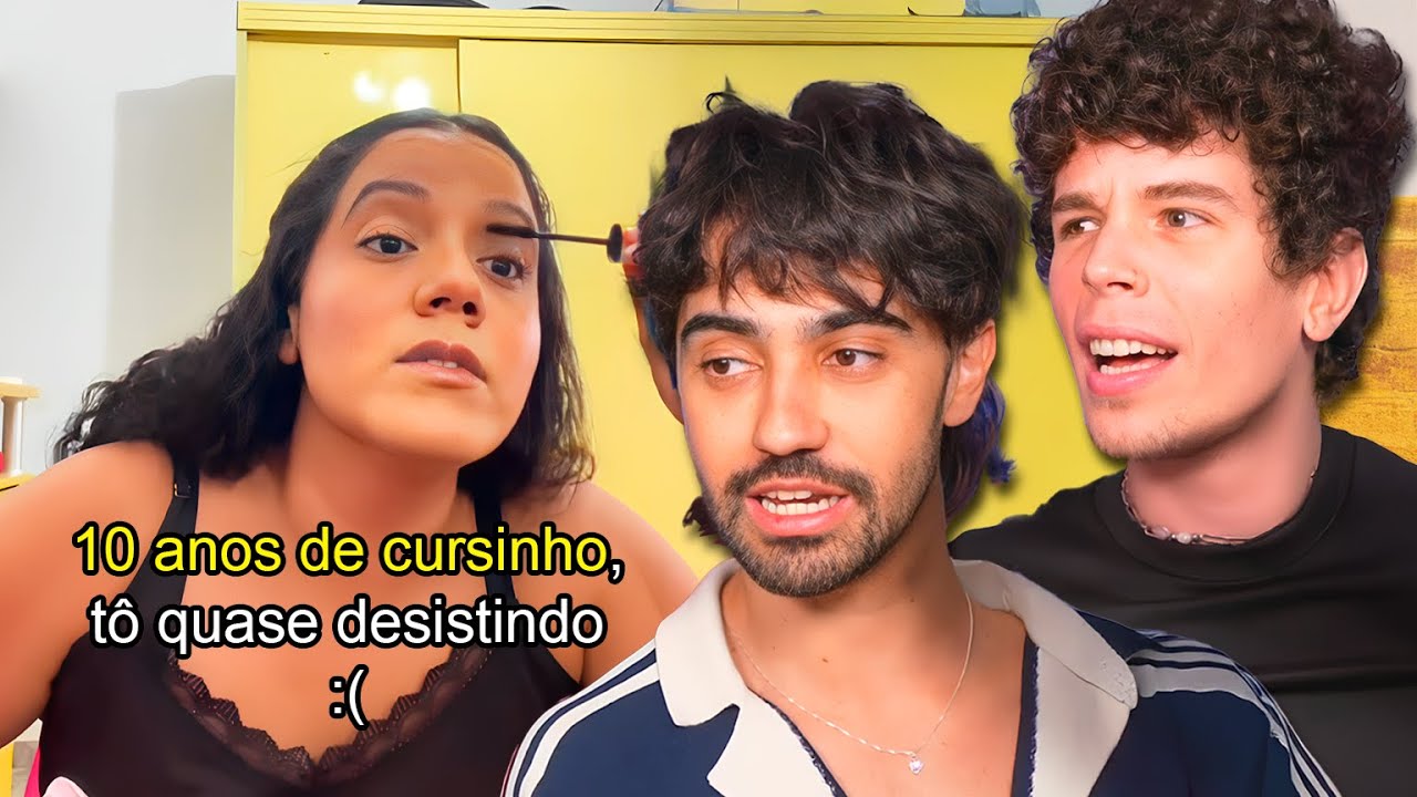 ela está há 10 ANOS no cursinho pra passar em medicina