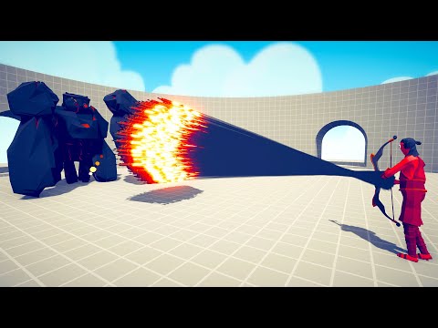 GIANT LAVA GOLEM vs EVERY GOD - Totally Accurate Battle Simulator TABS