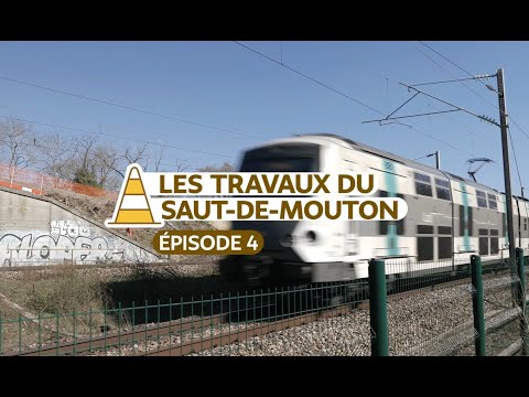 Tram T13 Prolongement - épisode 4 / Le remplacement du Saut-de-Mouton