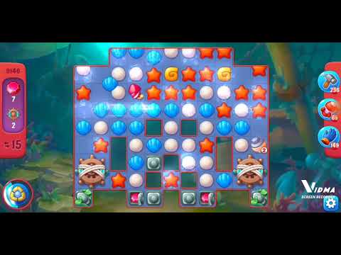 Fishdom. 9146 hard level no boosters and diamonds. 21 move