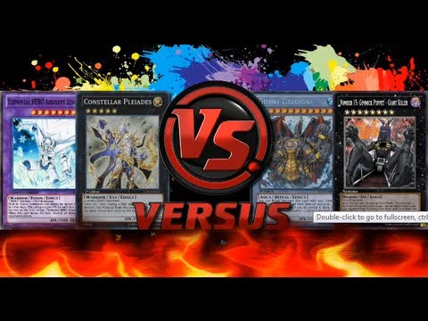 Yugioh DevPro Tag Duel - HERO & Constellars Vs Gimmick Puppet & Gishki