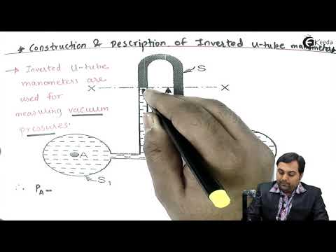 Construction and Description of Inverter Differential Manometer - Fluid Mechanics 1