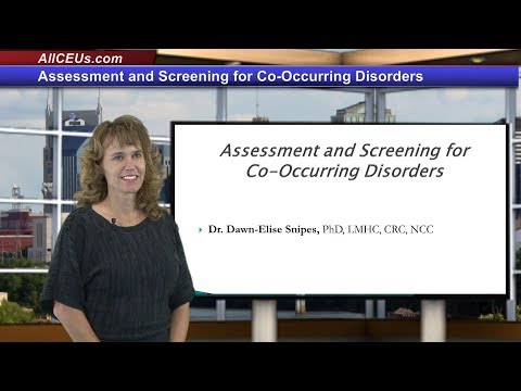 Assessment And Screening For Co-Occurring Disorders SAMHSA TIP 42 Counseling CEUs