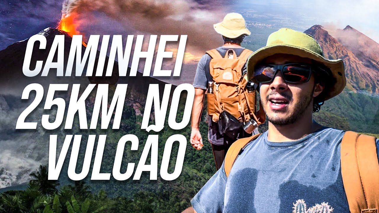 Vulcão na maior estância HIDROTERMAL do mundo em Caldas Novas no Brasil