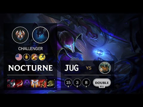 Nocturne Jungle vs Olaf - NA Challenger Patch 10.16