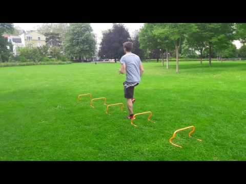 Exercice de passage de haies