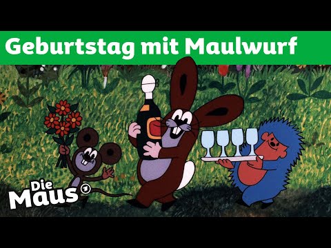 Die Geburtstagsfeier | Der kleine Maulwurf | DieMaus | WDR