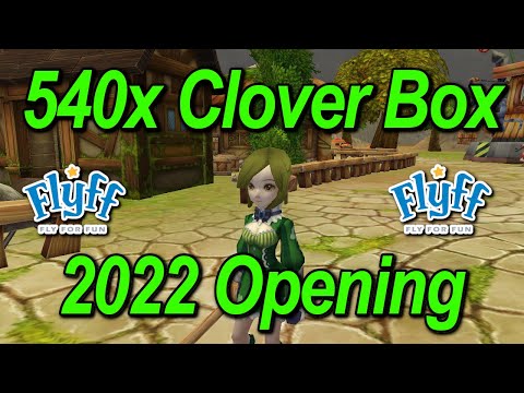 Let's Play Flyff [Vagrant, Level 1] 1301 - 540x Clover Box 2022 Opening! Möbel, Aura und mehr