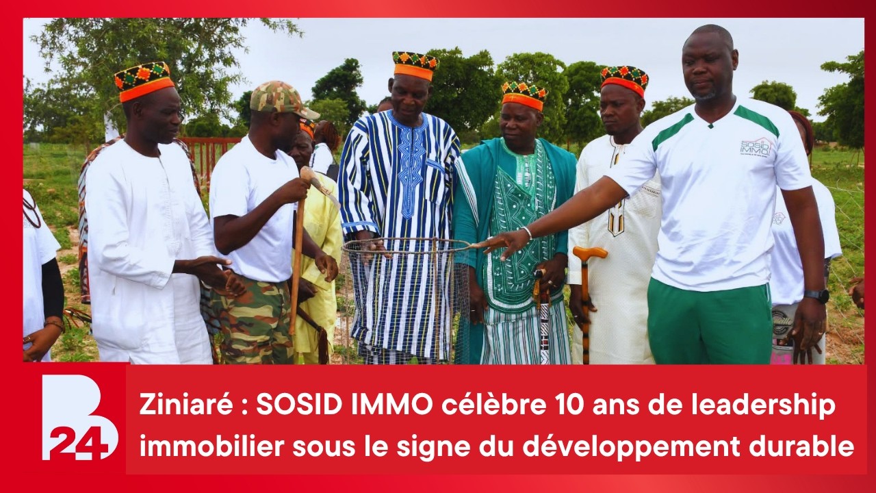 Ziniaré : SOSID IMMO célèbre 10 ans de leadership immobilier sous le signe du développement durable