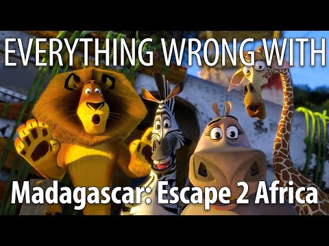 Everything Wrong With Madagascar: Escape 2 Africa in 21 minutes or Less